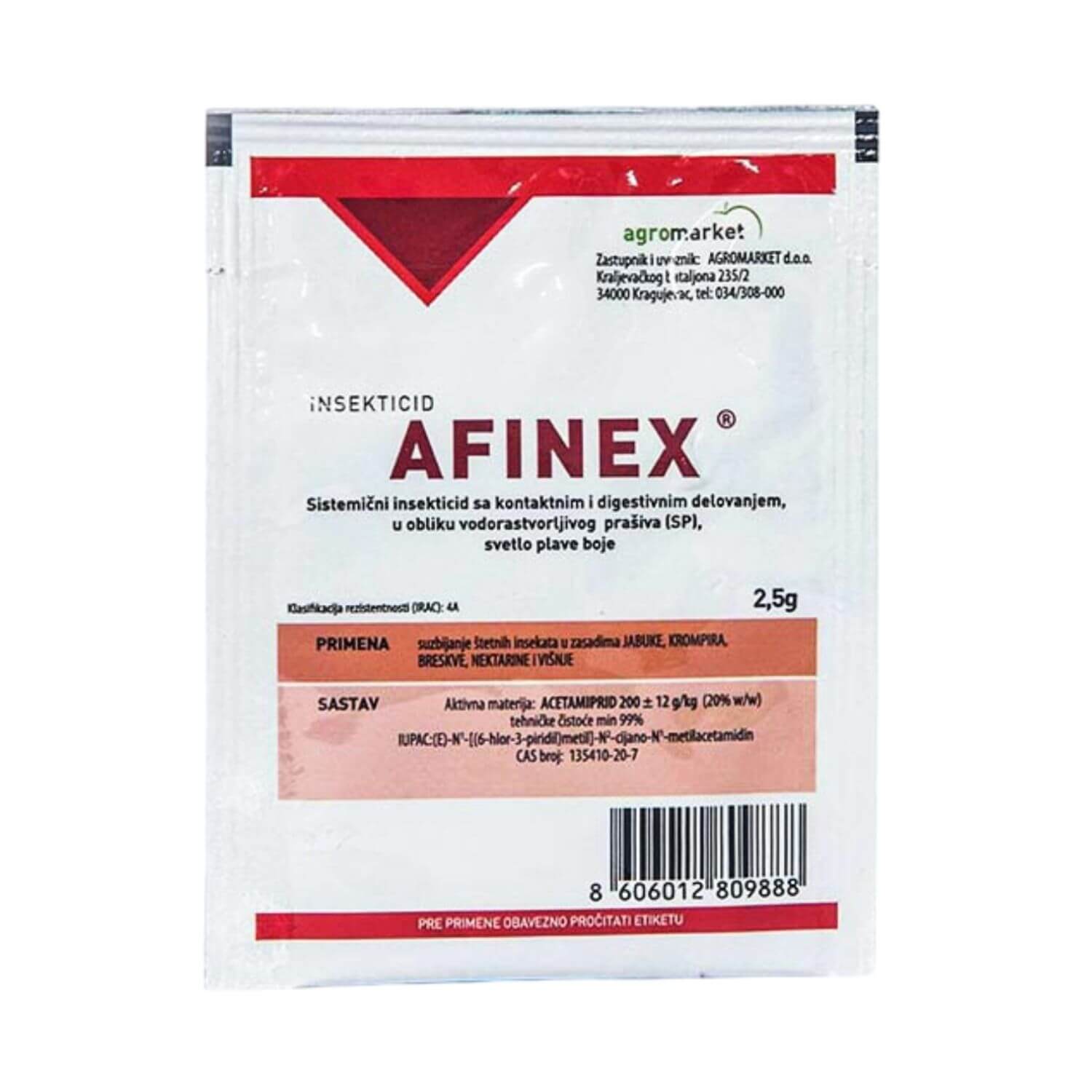 Insekticid Afinex 2,5 g