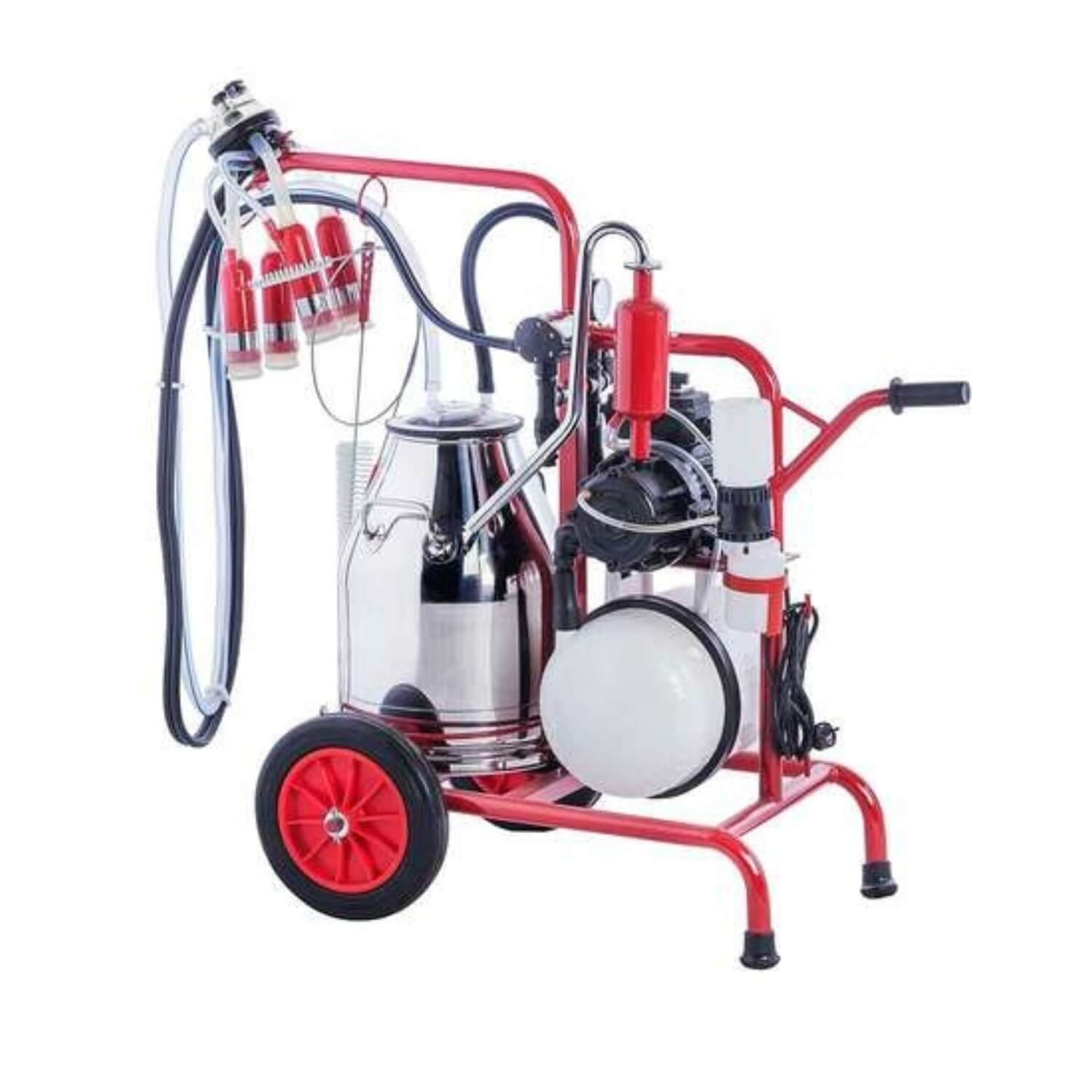 Pokretna muzilica za 1 kravu sa 1 kantom KM04094