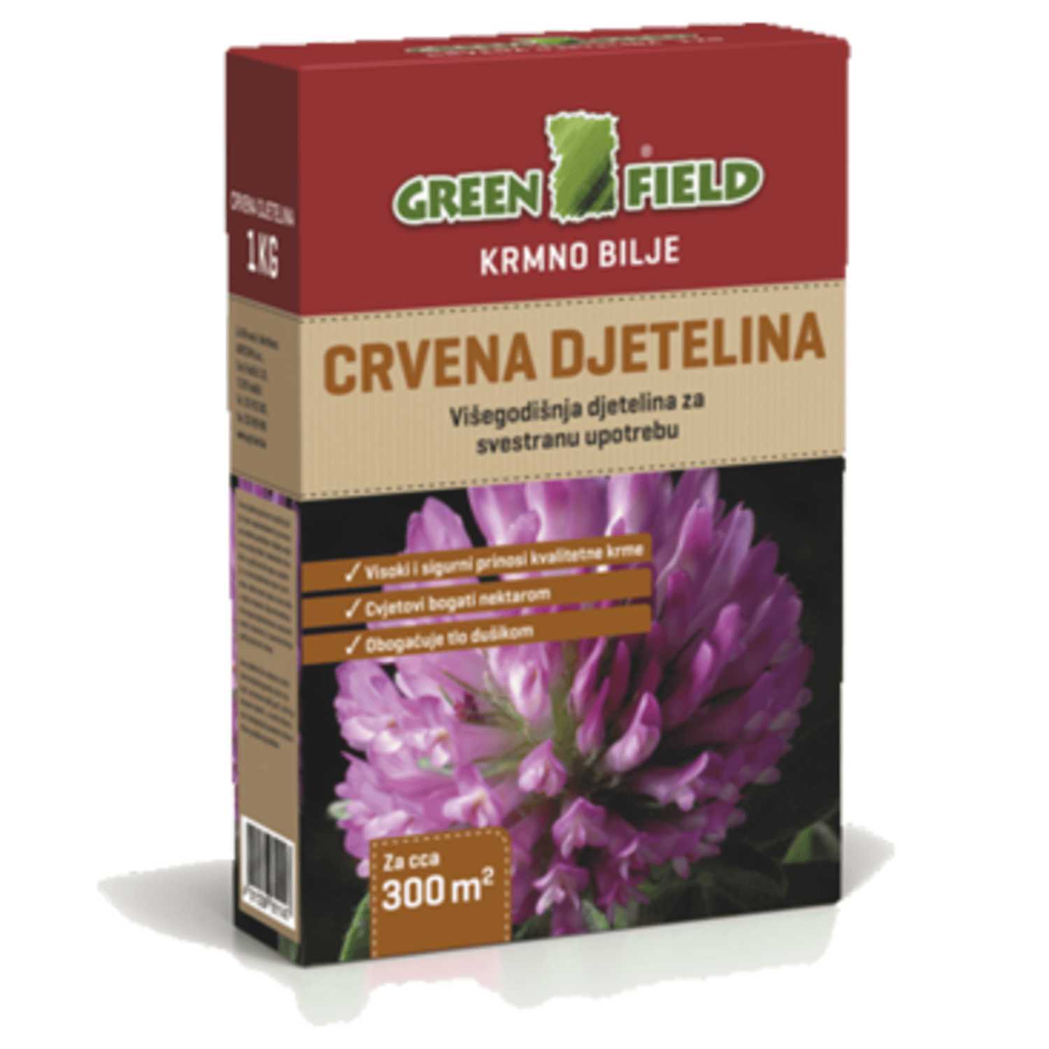 Travnata smjesa crvena djetelina 1 kg Global