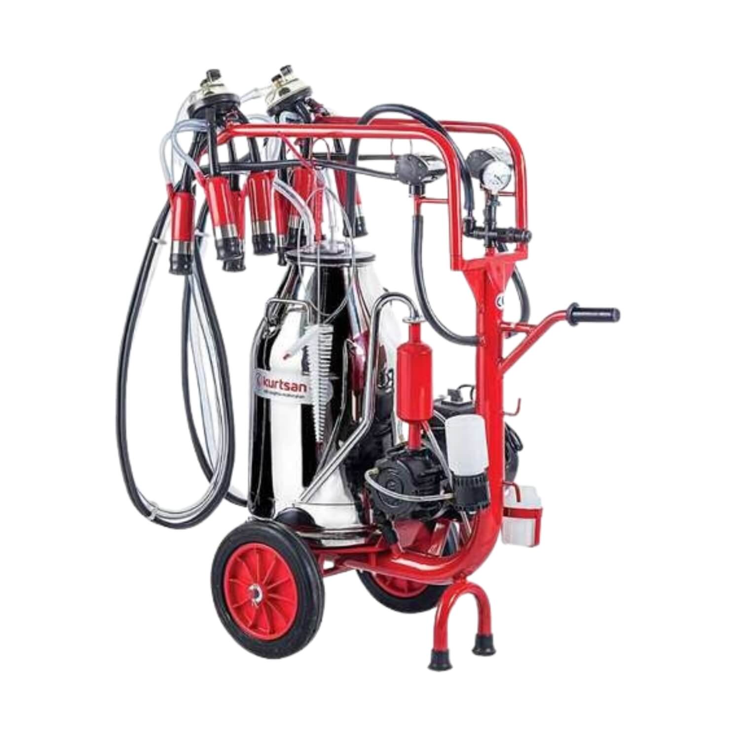 Pokretna muzilica za 2 krave sa 1 kantom KM04082