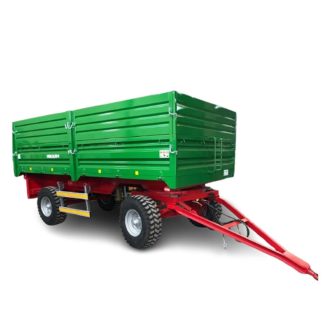 Prikolica 5t dvoosovinka - Zrak / Hidraulika