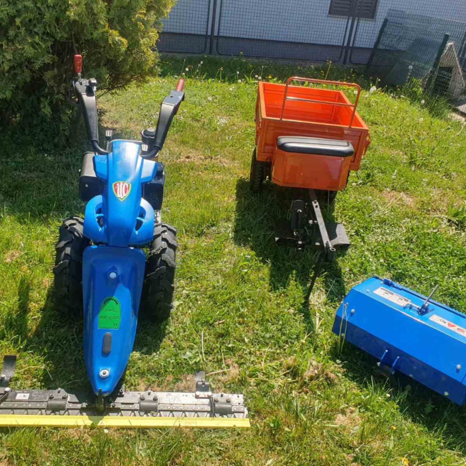 Motokultivator BT 340 10KS sa frezom i kosom - Image 3